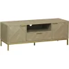 Mueble de tv CHEVRON beige de mdf