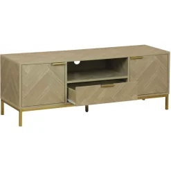 Mueble de tv CHEVRON beige de mdf