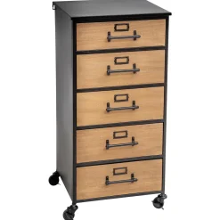 Mueble Metálico C/5 Cajones 42x42.8x87Cm