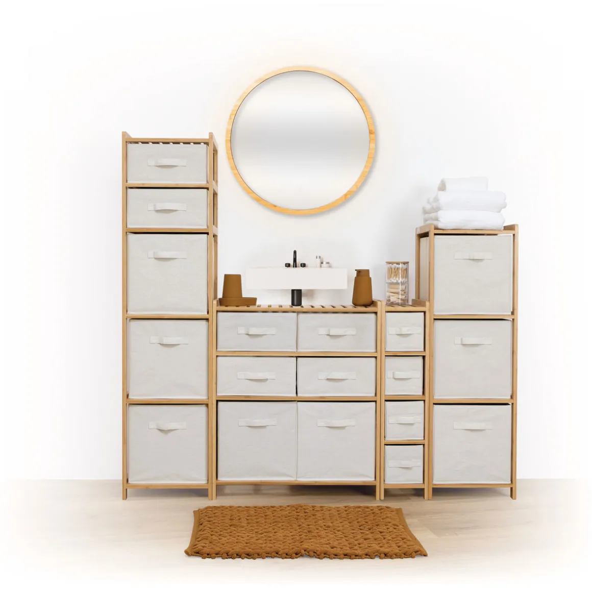 Mueble Para Baño Con 6 Cajones