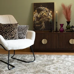 Mueble TV WANY marrón oscuro