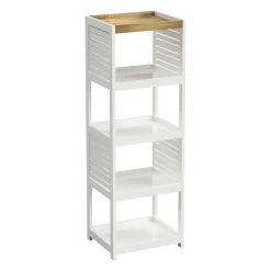 Mueble wc con 5 niveles RIO blanco