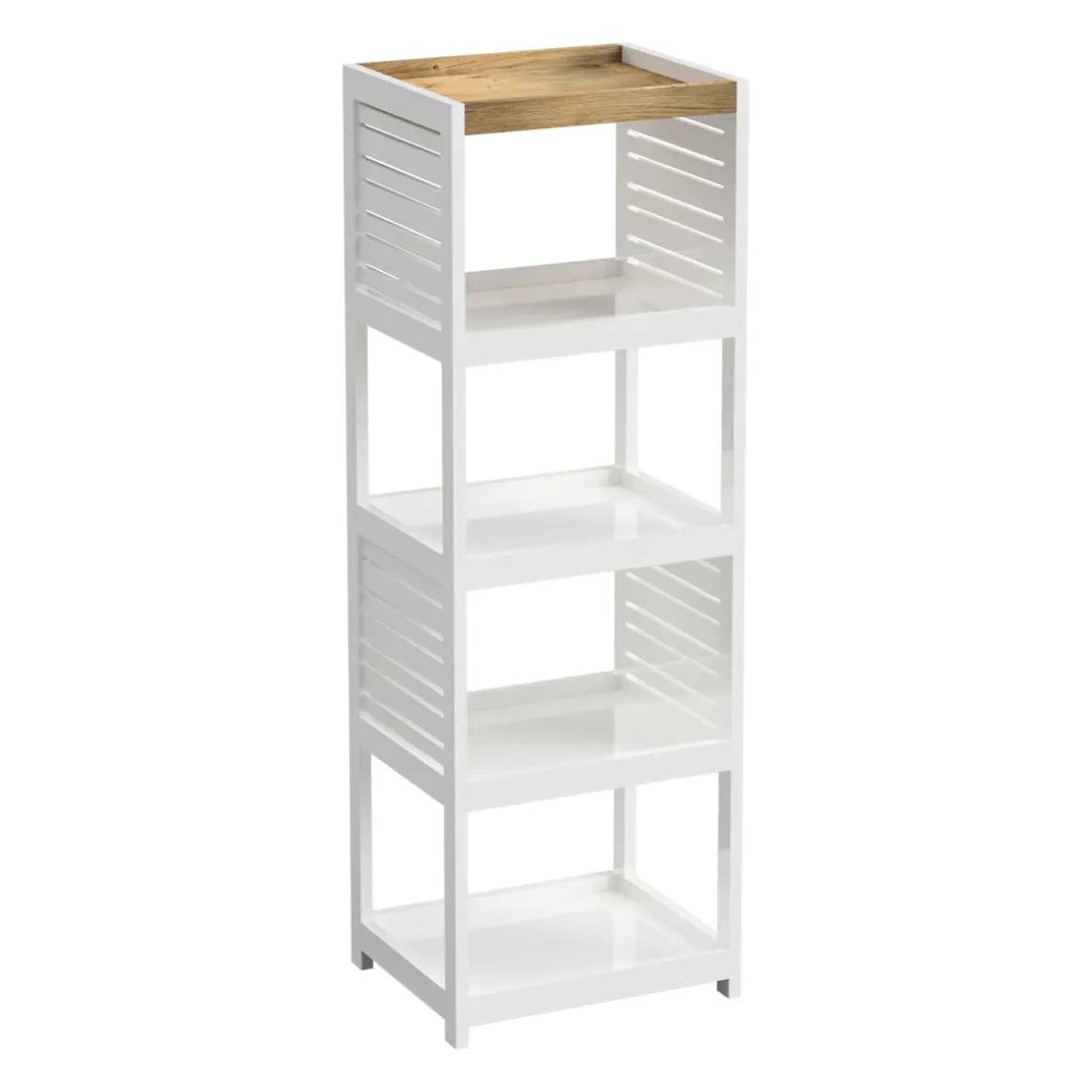 Mueble wc con 5 niveles RIO blanco