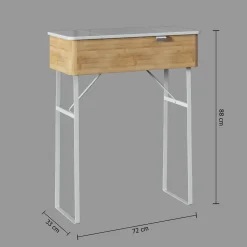 Mueble wc LEVIA con espejo