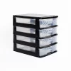 Organizador C/4 Cajones A4 Bajo Plástico