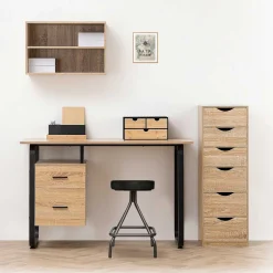 Organizador Con 3 Cajones De Bambú