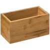 Organizador De Bambú 18x9x9.5Cm