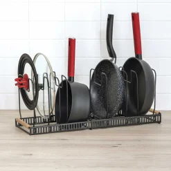 Organizador extensible para sartenes y ollas