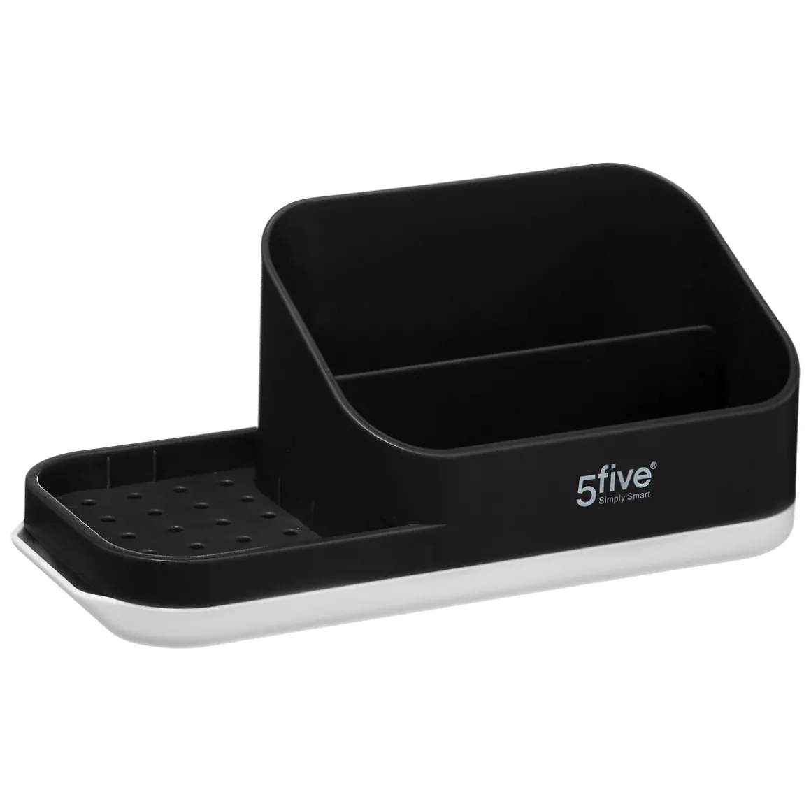 Organizador Negro P/Encimera 21.5x9x14