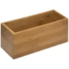 Organizador P/Baño De Bambú 23x9x9.5Cm