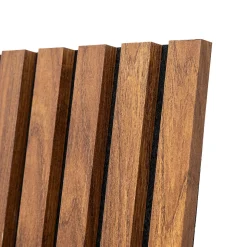 Panel decorativo COLVA marrón oscuro de mdf 240cm