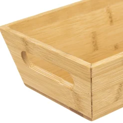 Panera De Bambú Marrón 33cm