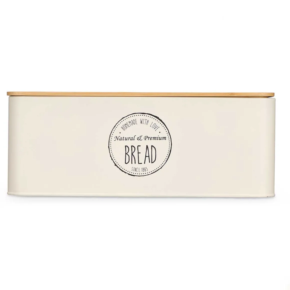 Panera de metal blanco 33x18x12cm