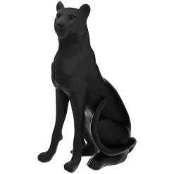 Pantera Decorativa Resina 41.5x21x61.5Cm