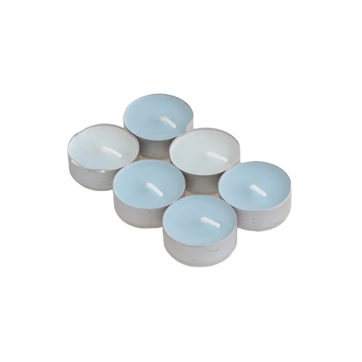 Paquete 6 Tealights Perfumadas Talco