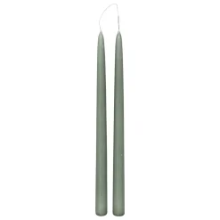 Paquete 2 Velas Candelabro Verde Hugo