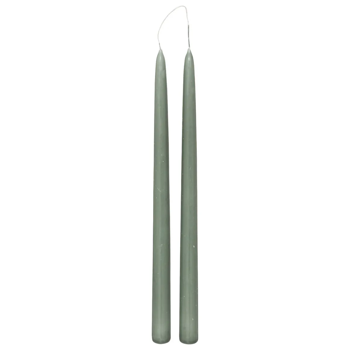 Paquete 2 Velas Candelabro Verde Hugo