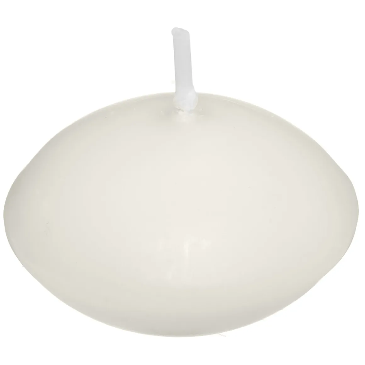 Paquete 6 Velas Flotantes Many Blancas