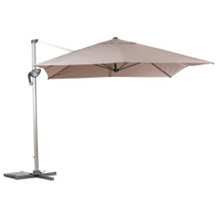 Parasol EQUADOR gris pardo adonizado 3x4m