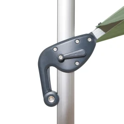 Parasol EQUADOR verde oliva adonizado 3x4m