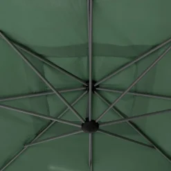 Parasol excéntrico MANOA verde oliva 2.5x2.5m