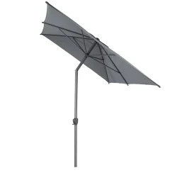 Parasol LOOMPA gris ardosia 2x3m