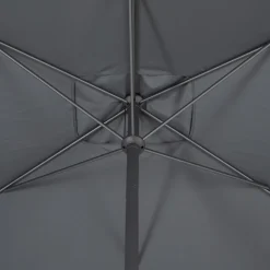 Parasol LOOMPA gris ardosia 2x3m