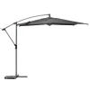 Parasol MANOA excéntrico gris ardósia 3m