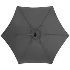 Parasol MANOA excéntrico gris ardósia 3m