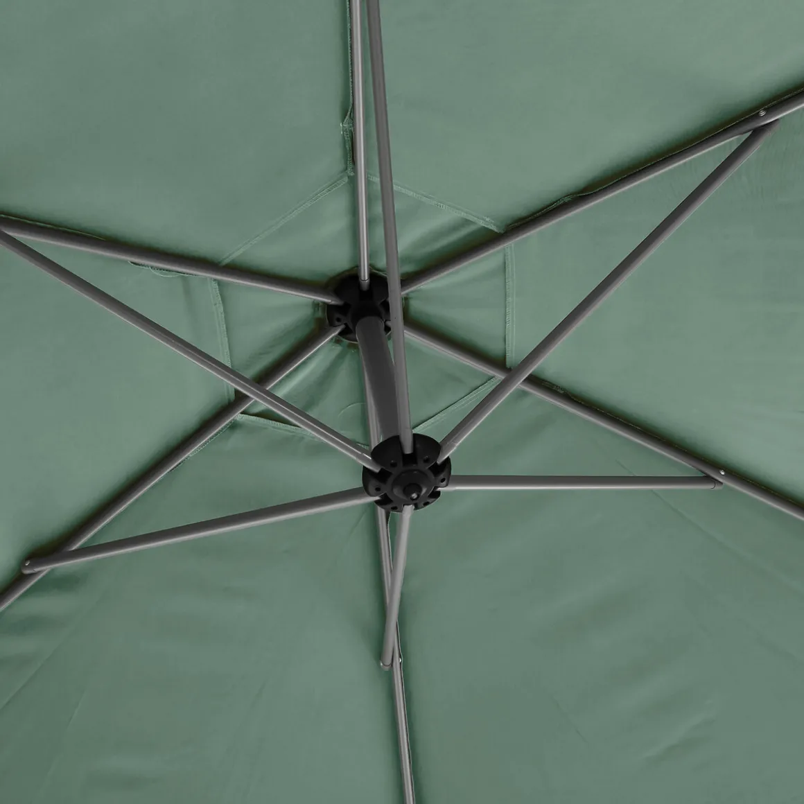 Parasol MANOA excéntrico verde oliva 3m