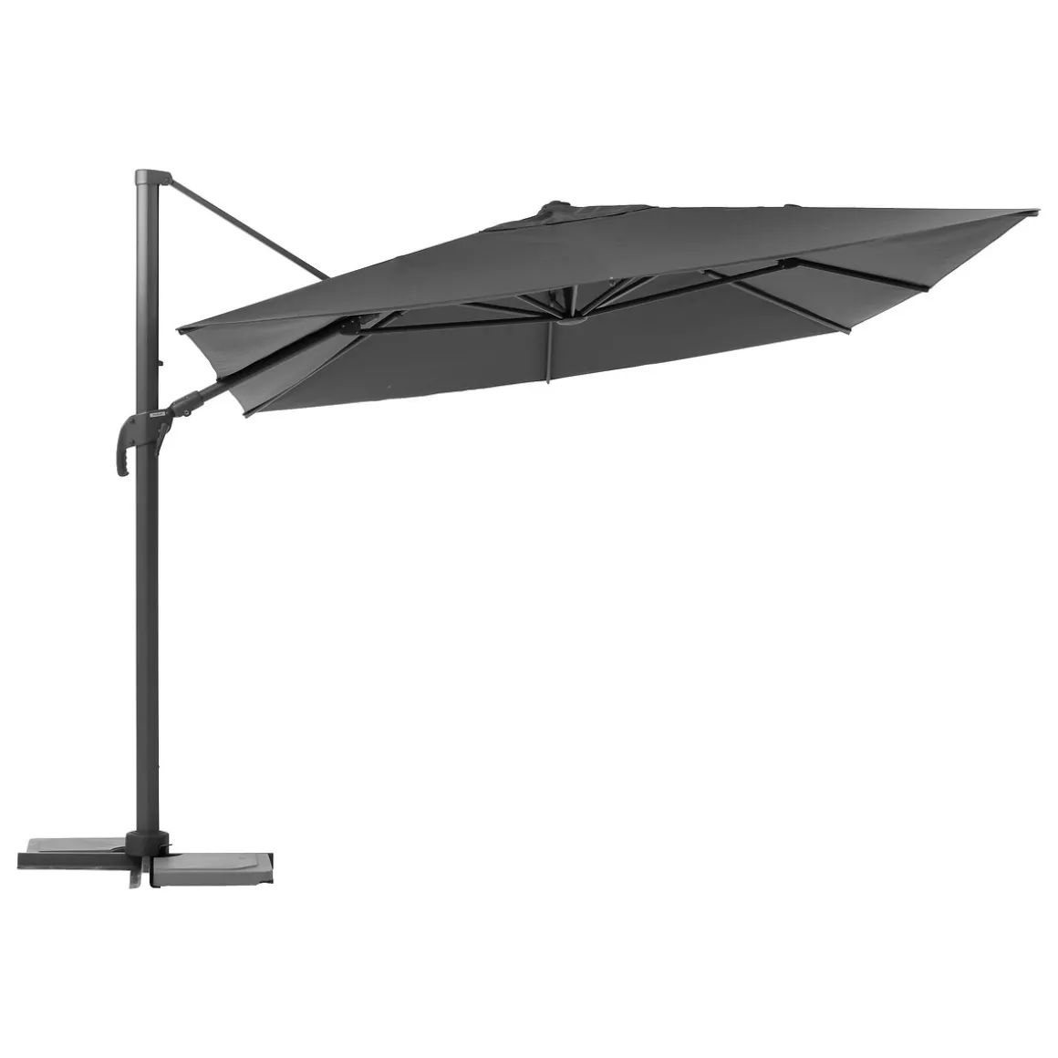 Parasol MELHIA color antracita 4x3m