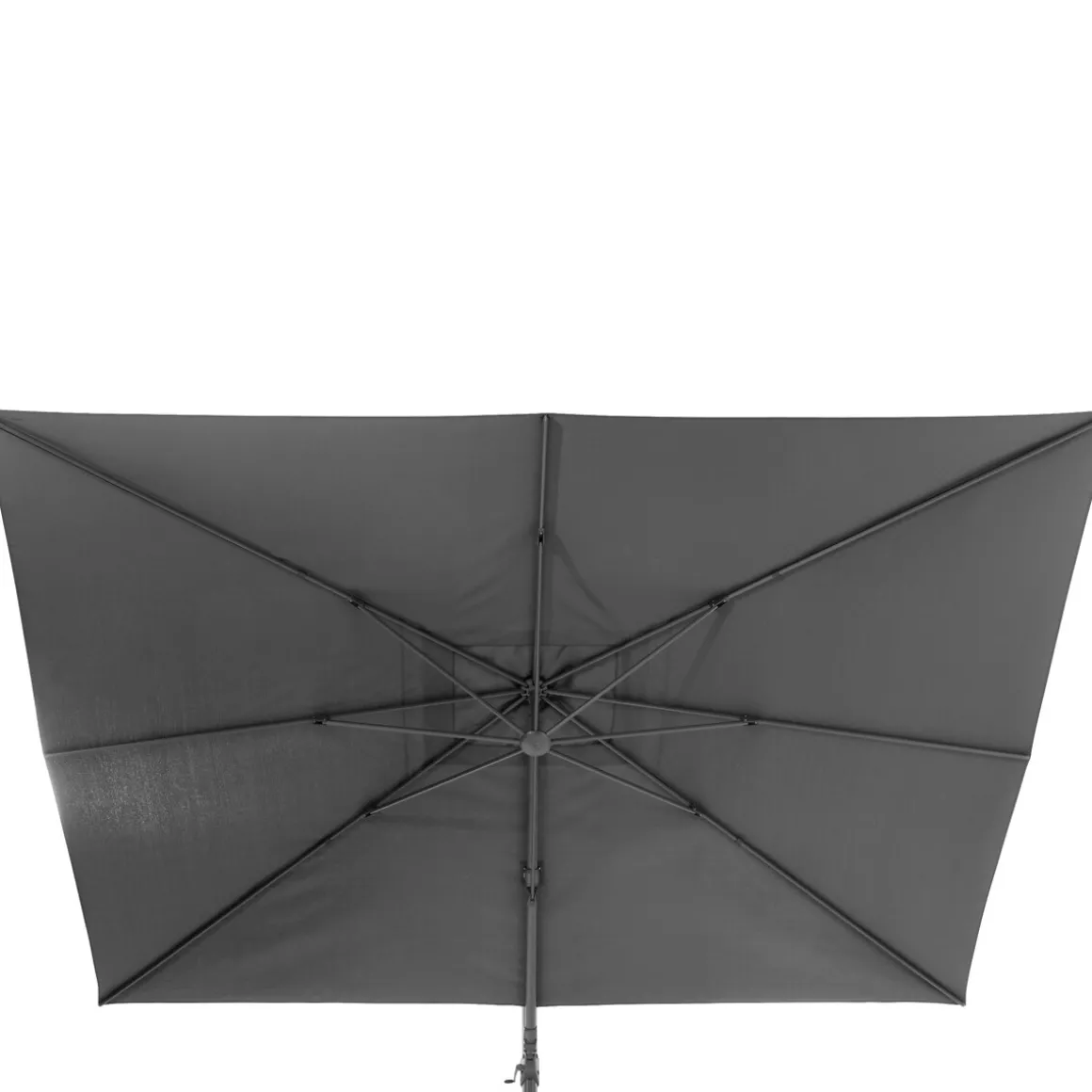 Parasol MELHIA gris antracita 3x3m