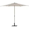 Parasol SOYA argile blé 2.5m