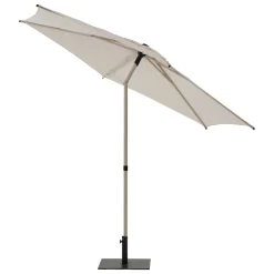 Parasol SOYA argile blé 2.5m