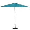 Parasol SOYA azul canard 2,7m