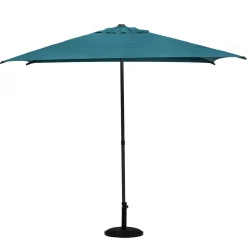 Parasol SOYA azul canard 2.5x2.5m
