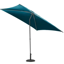 Parasol SOYA azul canard 2.5x2.5m