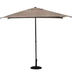 Parasol SOYA gris pardo 2.5x2.5m