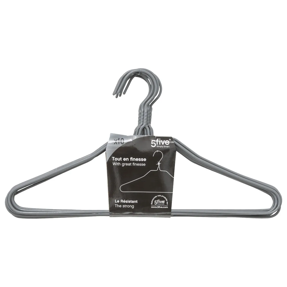 Percha Metálica 10Uds