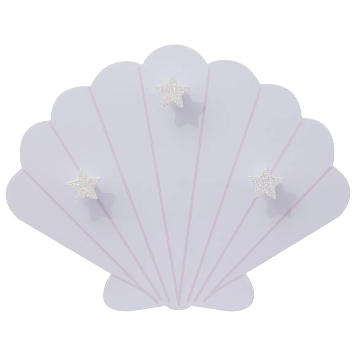 Perchero Concha De Mar Violeta Claro