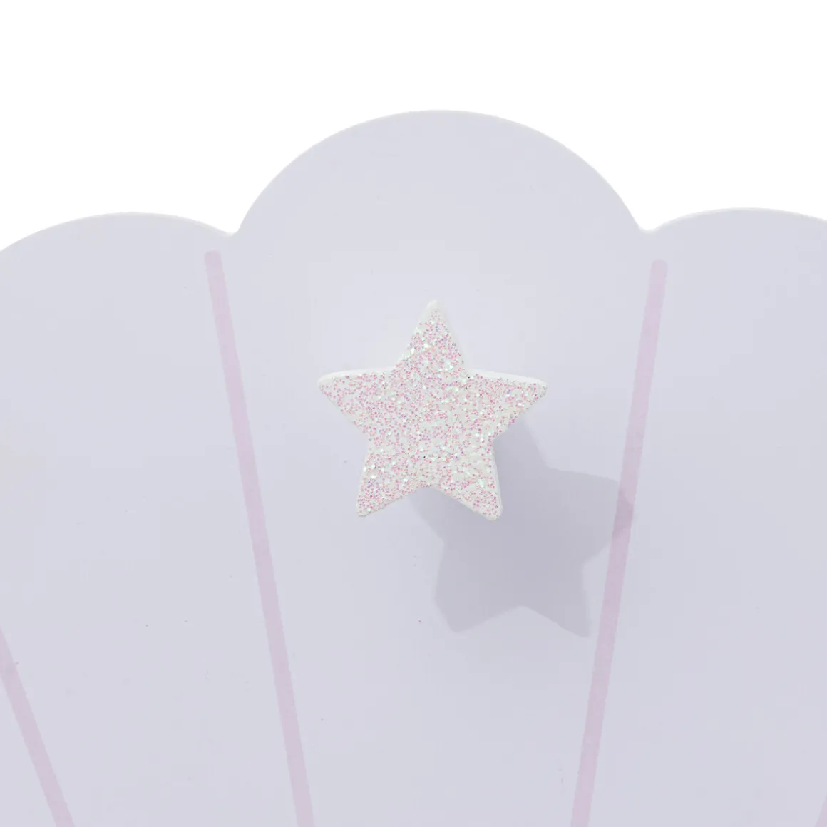 Perchero Concha De Mar Violeta Claro