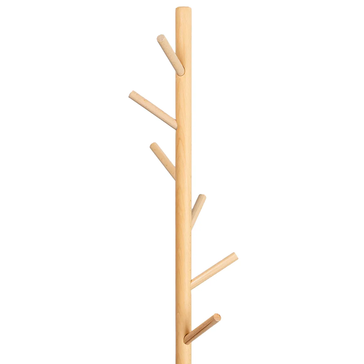 Perchero De Pie Blanco 6 Ganchos