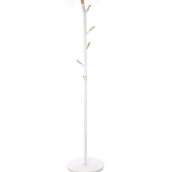 Perchero De Pie Metálico C/6 Colgadores