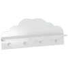 Perchero Nube Blanco 48x22x12Cm