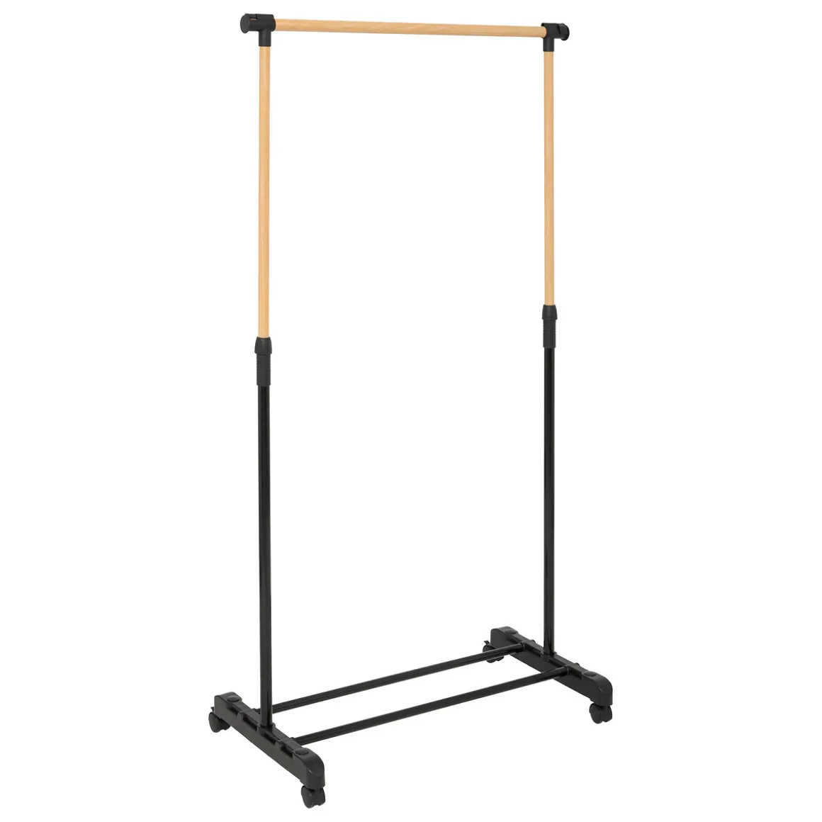 Perchero simple con barra extensible