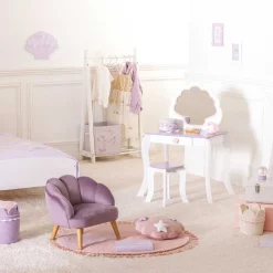 Perchero Simple Mdf Blanco 60x30x114Cm