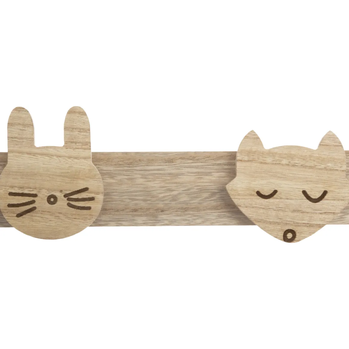 Perchero WILD marrón de mdf