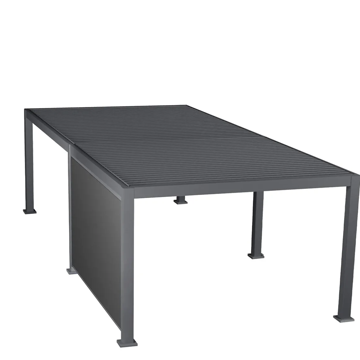 Persiana para pérgola ÉVORA gris grafito 3.6x6m