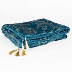 Pie de cama OZIE azul 80x180cm