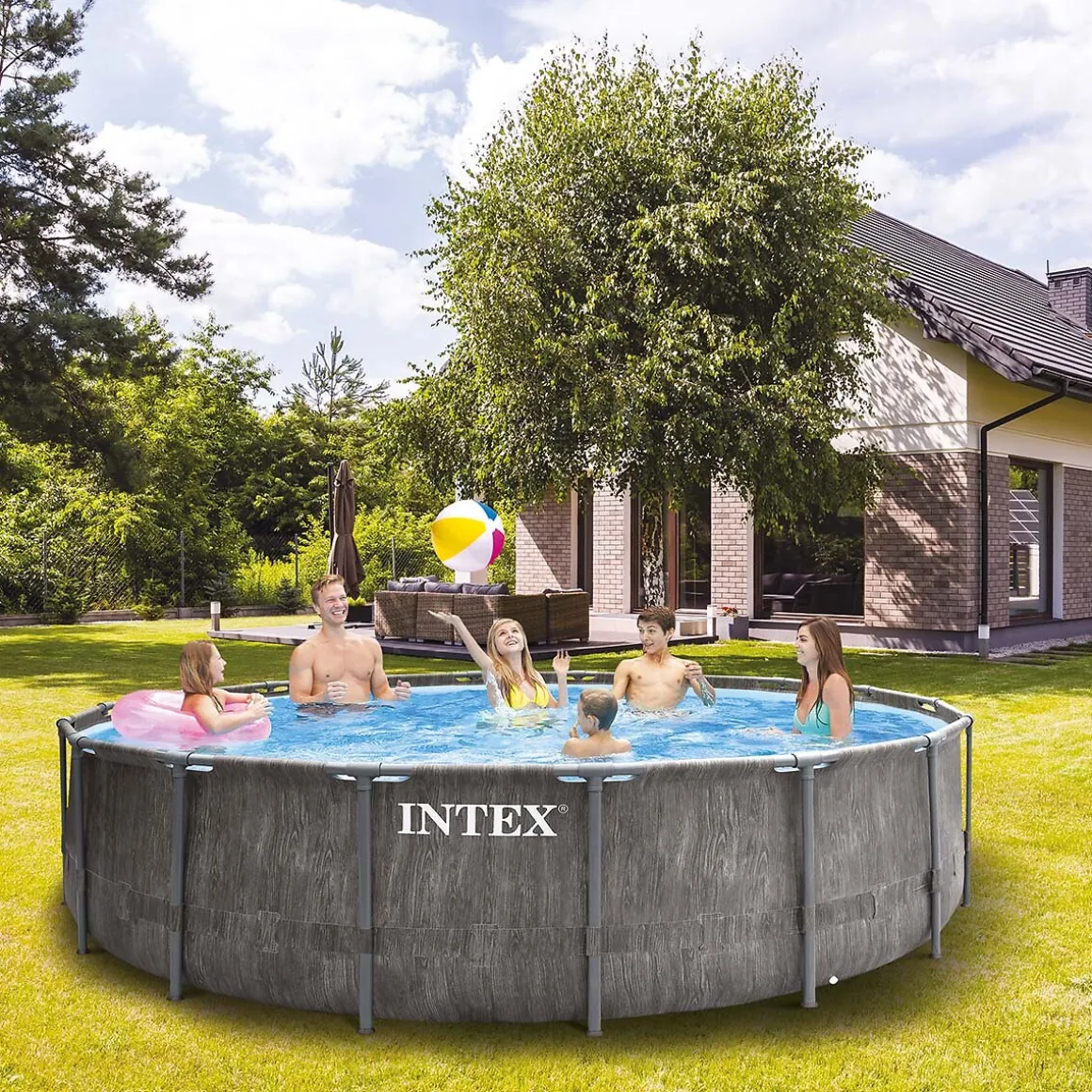 Piscina Tubular Baltik 5.49x1.22M Intex